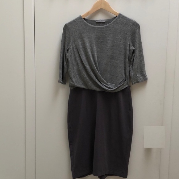 grey COS dress - light and dark grey. M - Picture 1 of 4